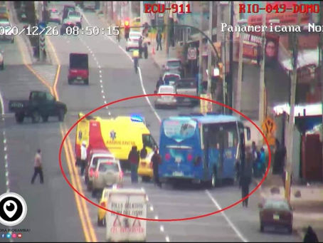 ACCIDENTE DE TRÁNSITO EN LA PANAMERICANA NORTE