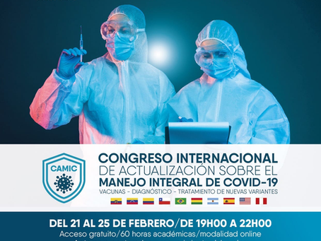 CONGRESO INTERNACIONAL DE ACTUALIZACIÓN SOBRE EL MANEJO INTEGRAL DE COVID-19