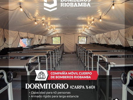DORMITORIOS DE LA NUEVA COMPAÑÍA MÓVIL DEL CUERPO DE BOMBEROS RIOBAMBA