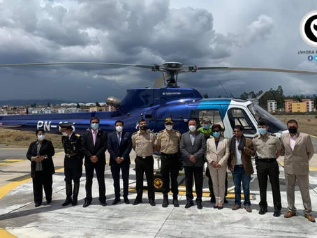 REAPERTURA DEL SERVICIO AEROPOLICIAL DE LA SUBZONA CHIMBORAZO NO. 6