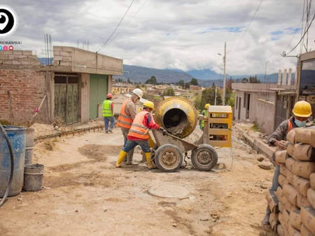 MUNICIPIO CONSTRUYE EL ADOQUINADO PARA LOS BARRIOS CUMANDÁ Y JOSÉ MANCERO