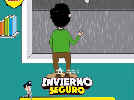 INVIERNO SEGURO UNA CAMPAÑA IMPULSADA POR CUERPO DE BOMBEROS RIOBAMBA