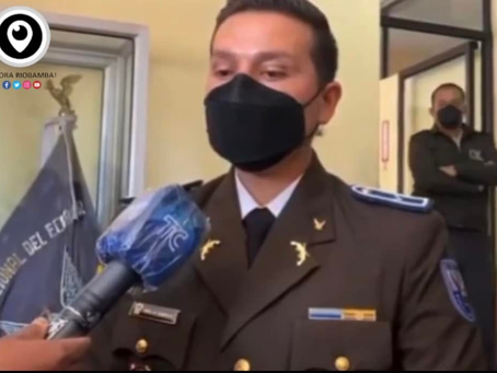 POLICÍA SANTIAGO OLMEDO SENTENCIADO A TRES AÑOS DE CÁRCEL