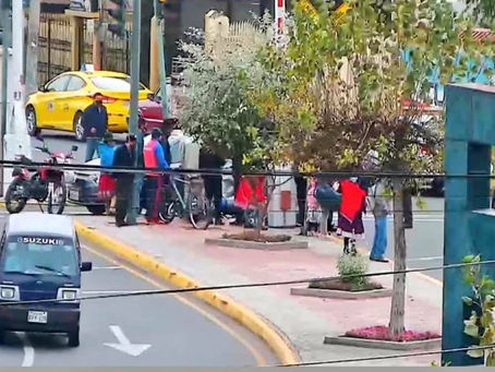 CONTINUA LOS ACCIDENTES DE TRÁNSITO EN LA CIUDAD