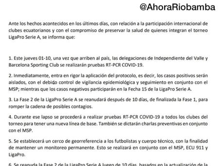 COMUNICADO