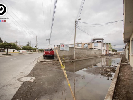 MUNICIPIO DE RIOBAMBA CULMINA LACONSTRUCCIÓN DEL ADOQUINADO DE LA CALLE JERUSALÉN