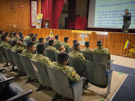 JORNADA DE CAPACITACIÓN FUE EJECUTADA POR EL CUERPO DE BOMBEROS RIOBAMBA