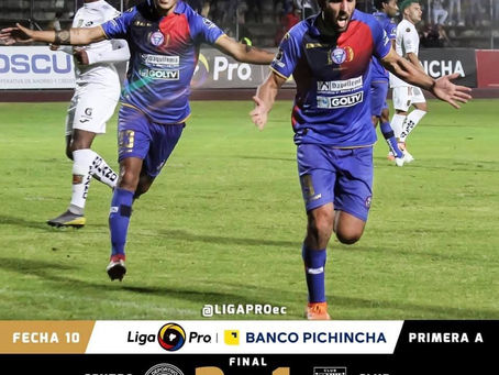 EL CICLÓN DE LOS ANDES CELEBRA CON TRIUNFO A RIOBAMBA