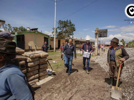 ALCALDE VISITÓ COMUNIDAD EL GUZO DE LA PARROQUIA QUIMIAG