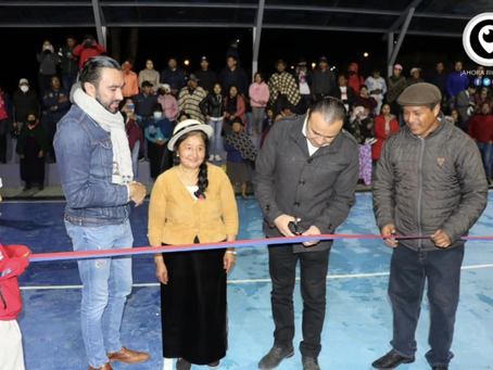 ENTREGA DE LA NUEVA ÁREA RECREATIVA DEL BARRIO JUAN MONTALVO II