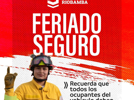 RECOMENDACIONES DEL CUERPO DE BOMBEROS RIOBAMBA