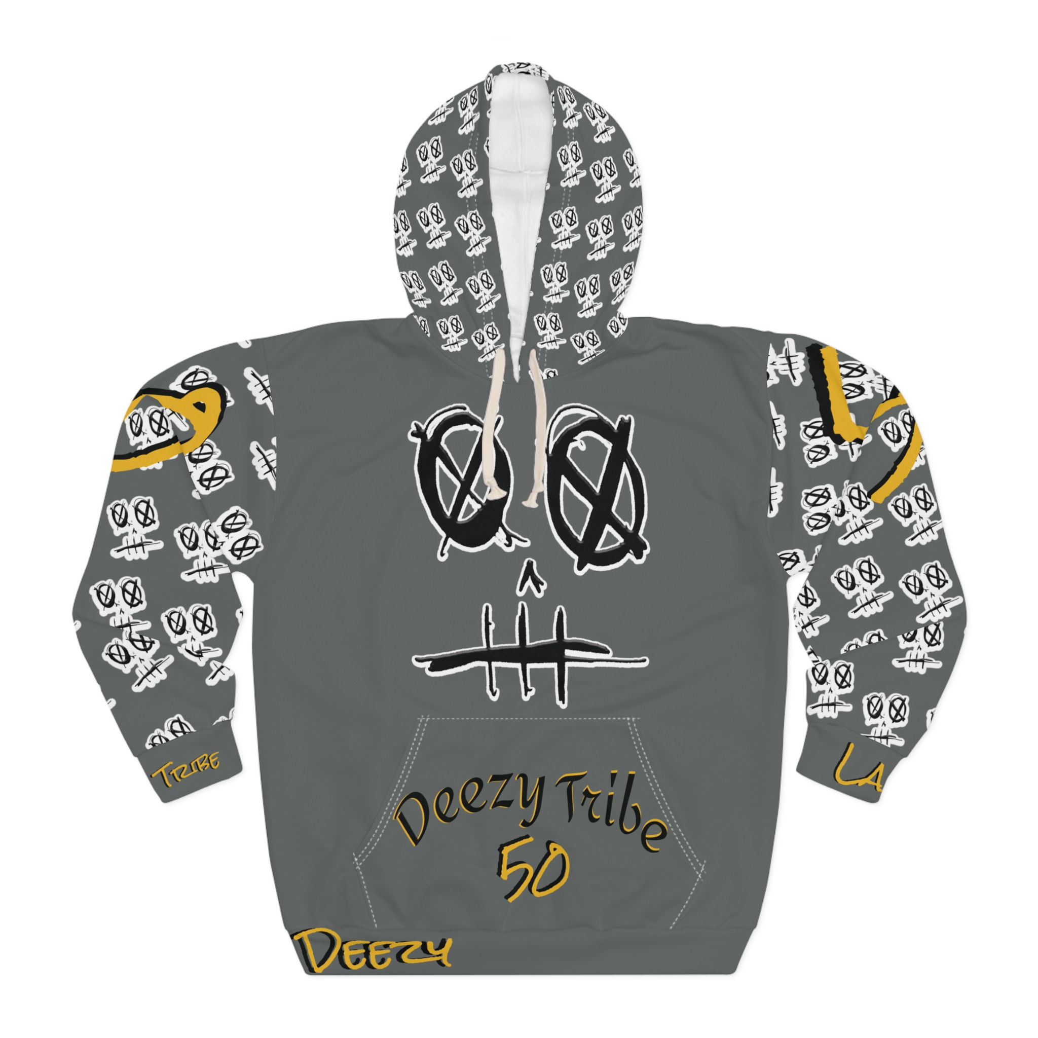 Tribal Graphic Hoodie, Unisex Streetwear