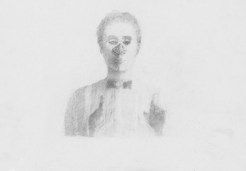 Portrait of a Boy with a Butterfly