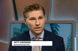 Häkkänen YLE TV1:llä: Kaupungistumista ja talouden rakennemuutosta ei voi poliittisin päätöksin pysä