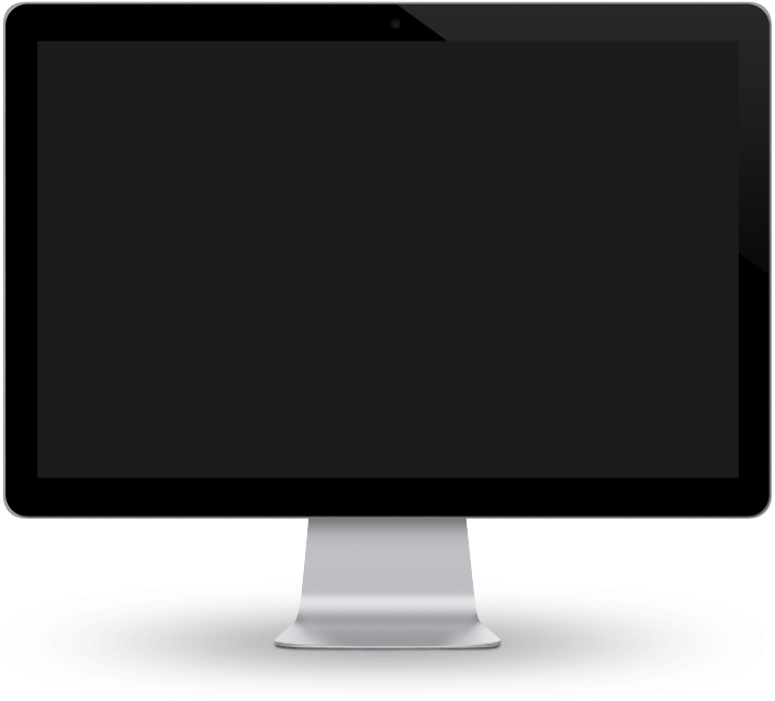 Blank Desktop Monitor