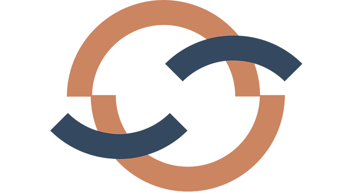 close up of Blue Bridge Insurance Solutions logo