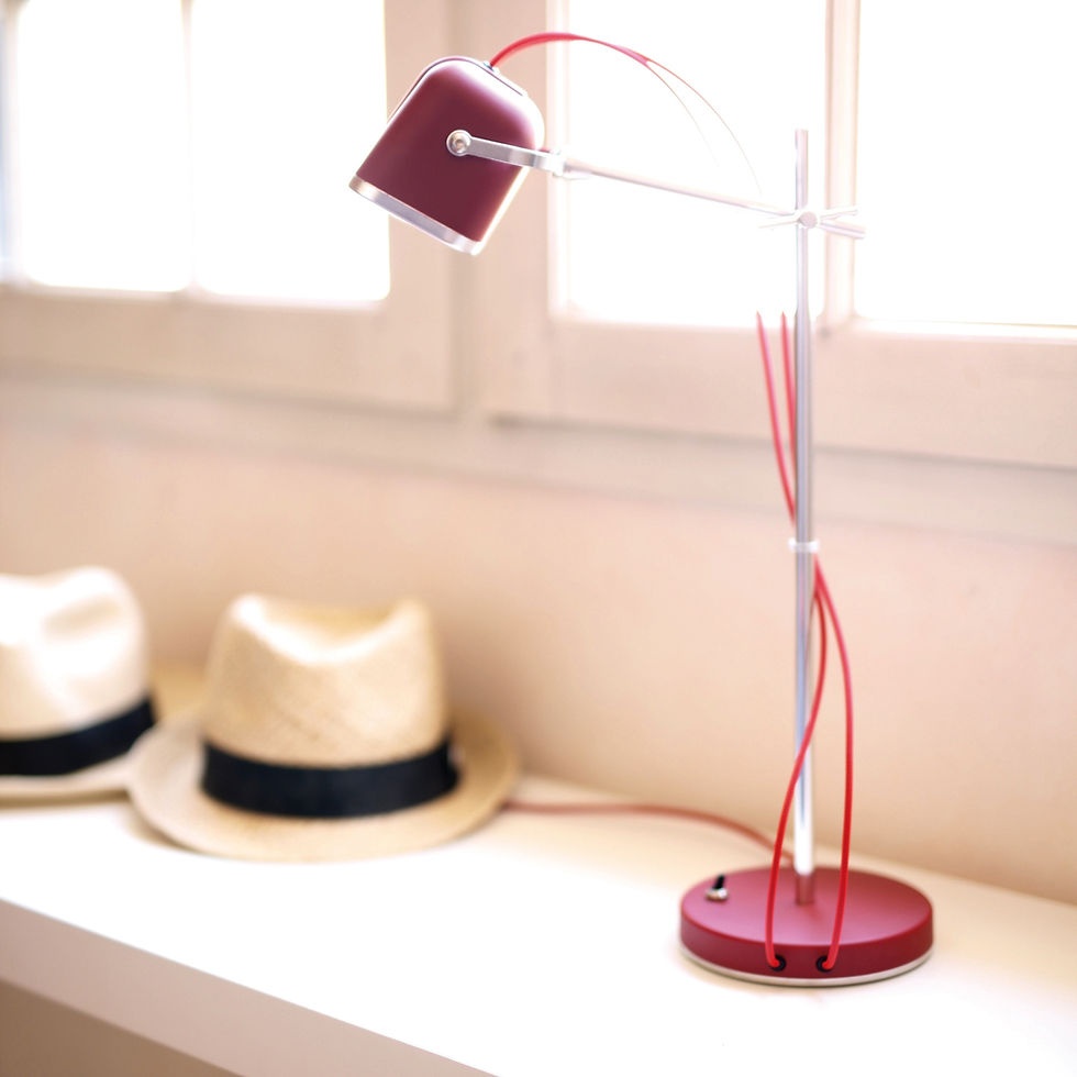 Miniature : Lampe de bureau rouge