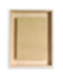 Grand cadre en bois avec profondeur de 3 cm