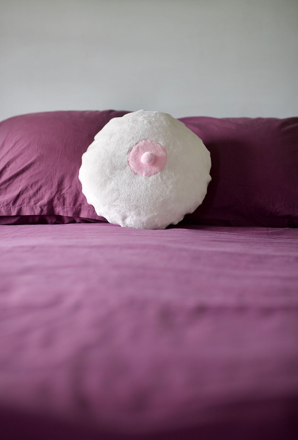 Miniaturbild: Coussin rond blanc