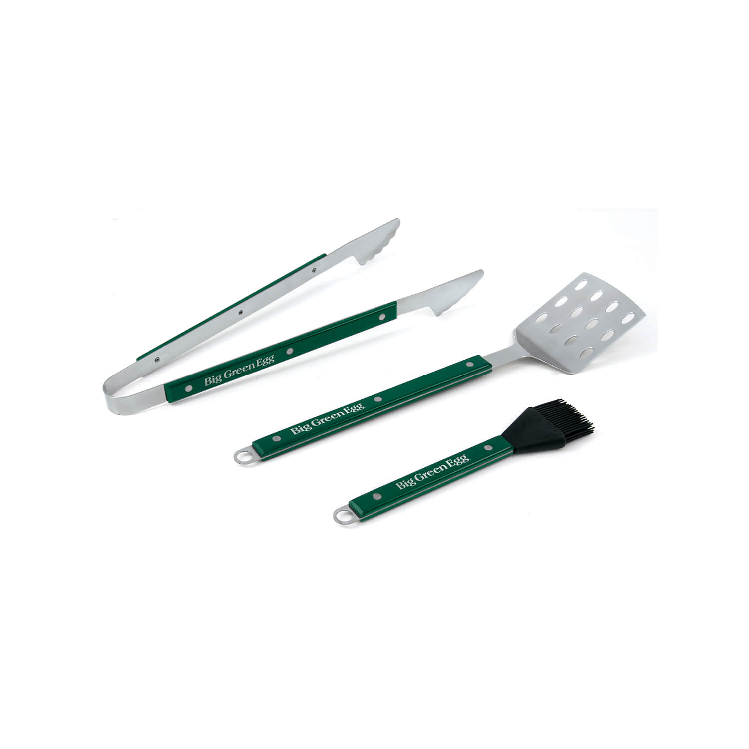 Ensemble d'outils - Acier inoxydable avec poignées en bois, 3 pièces - BGE