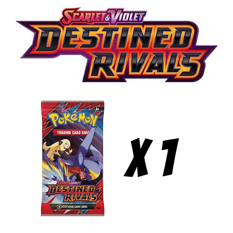 Destined Rivals Booster Pack x1 | Nostalgia Nomics
