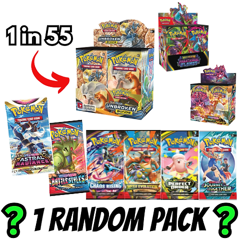 random pokemon booster packs RANDOM Pokemon Booster Pack