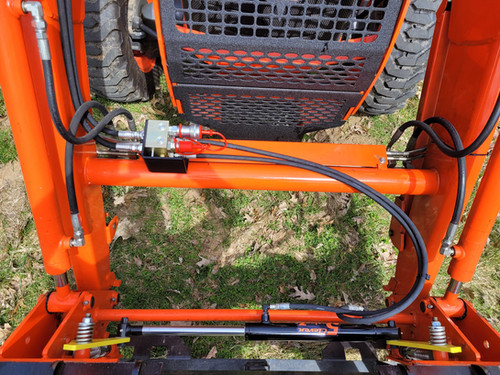 Kubota Hydraulic SSQA Kit with Multiplier hydraulic quick attach