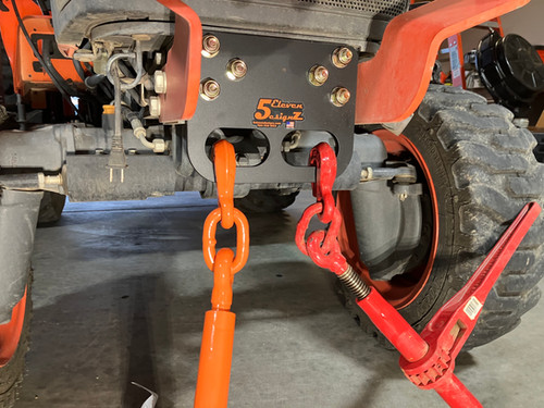 Kubota LX B & BX Series Front Tie Down Loops Low Profile | 5Eleven