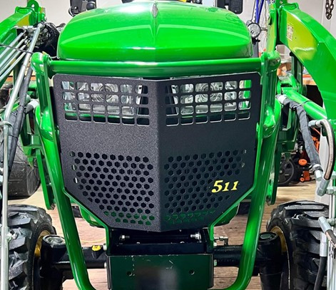 Radiator shield for Grapple work? | Green Tractor Talk