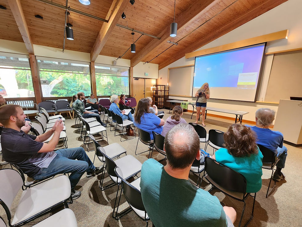 What you missed at the July Show and Tell Meeting