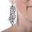 Thumbnail: Woman wearing Tropical Leaves Eco Earrings