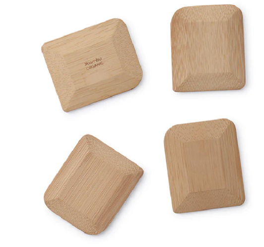 4 Bamboo Pot Scrapers