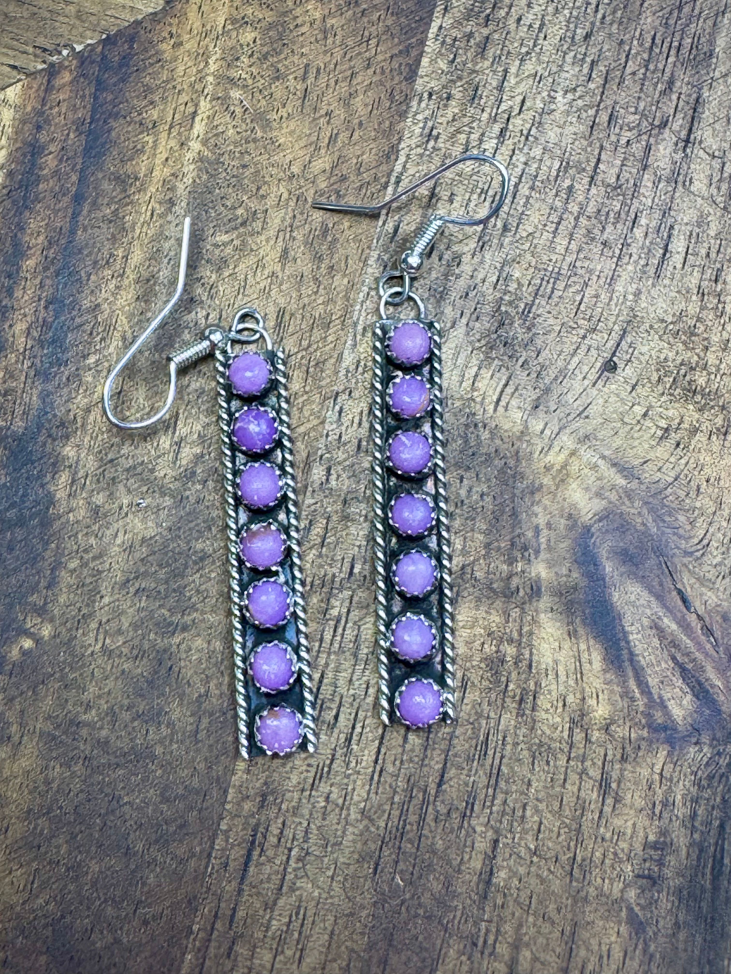 Purple Desert Dangle 