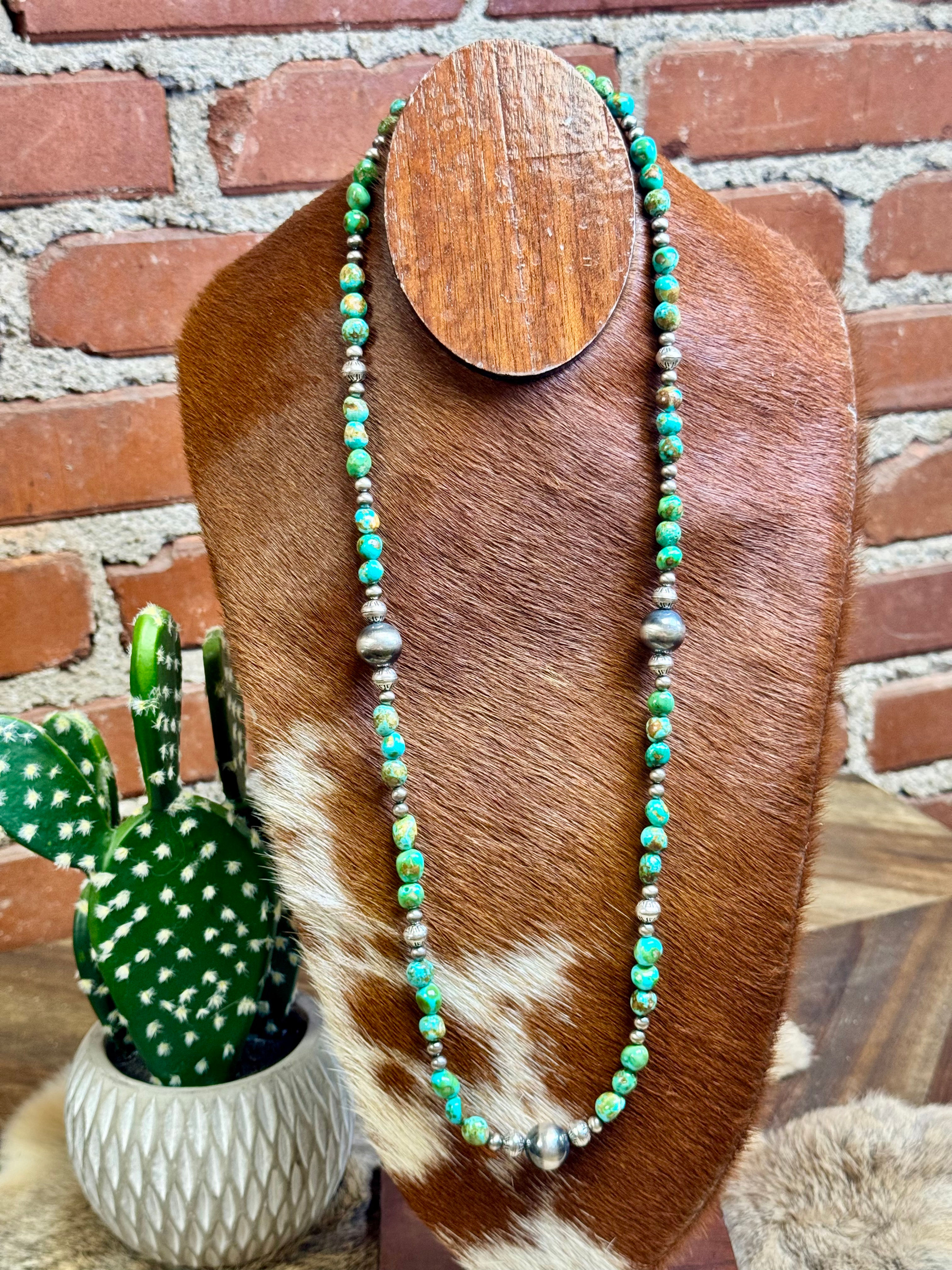 30” S/S Sonoran Gold & Pearls 