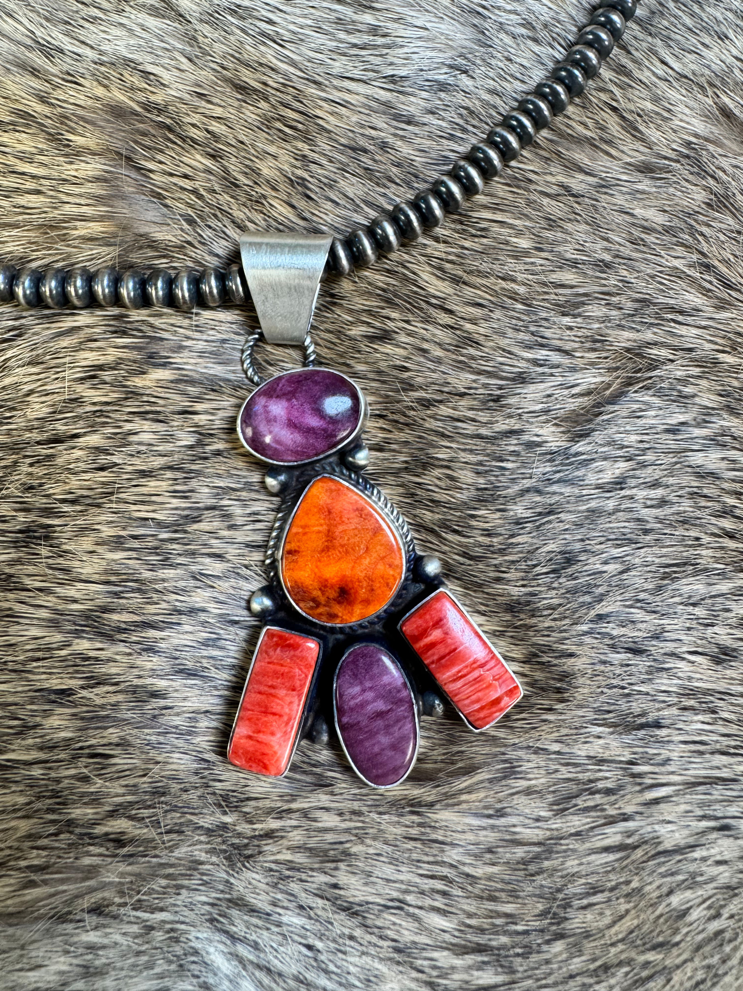 Multi Stone Pendant 