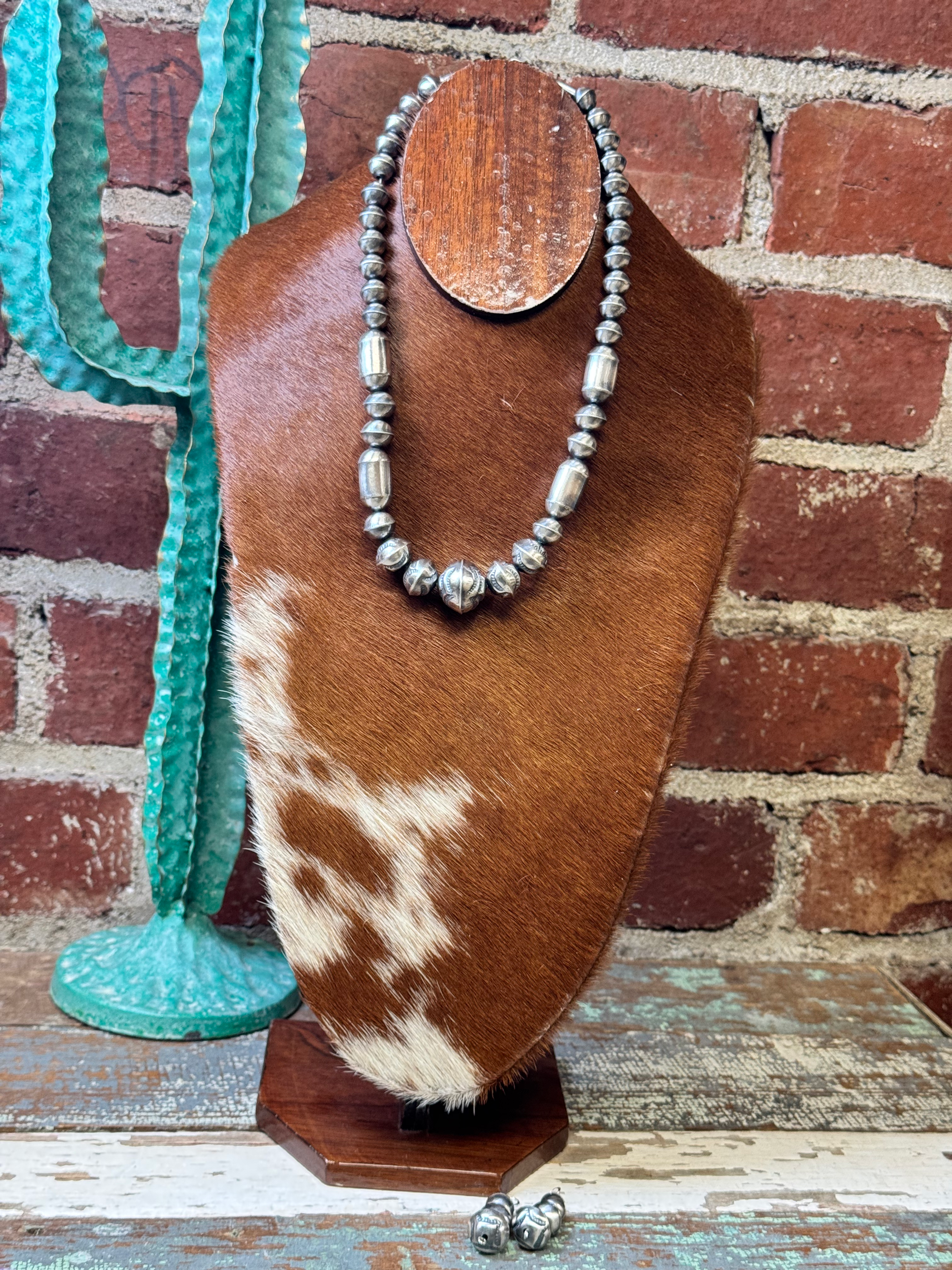 Necklace Set - S/S Handmade Bead