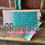 Thumbnail: Standard Wallet - Pink & Turquoise Roses 