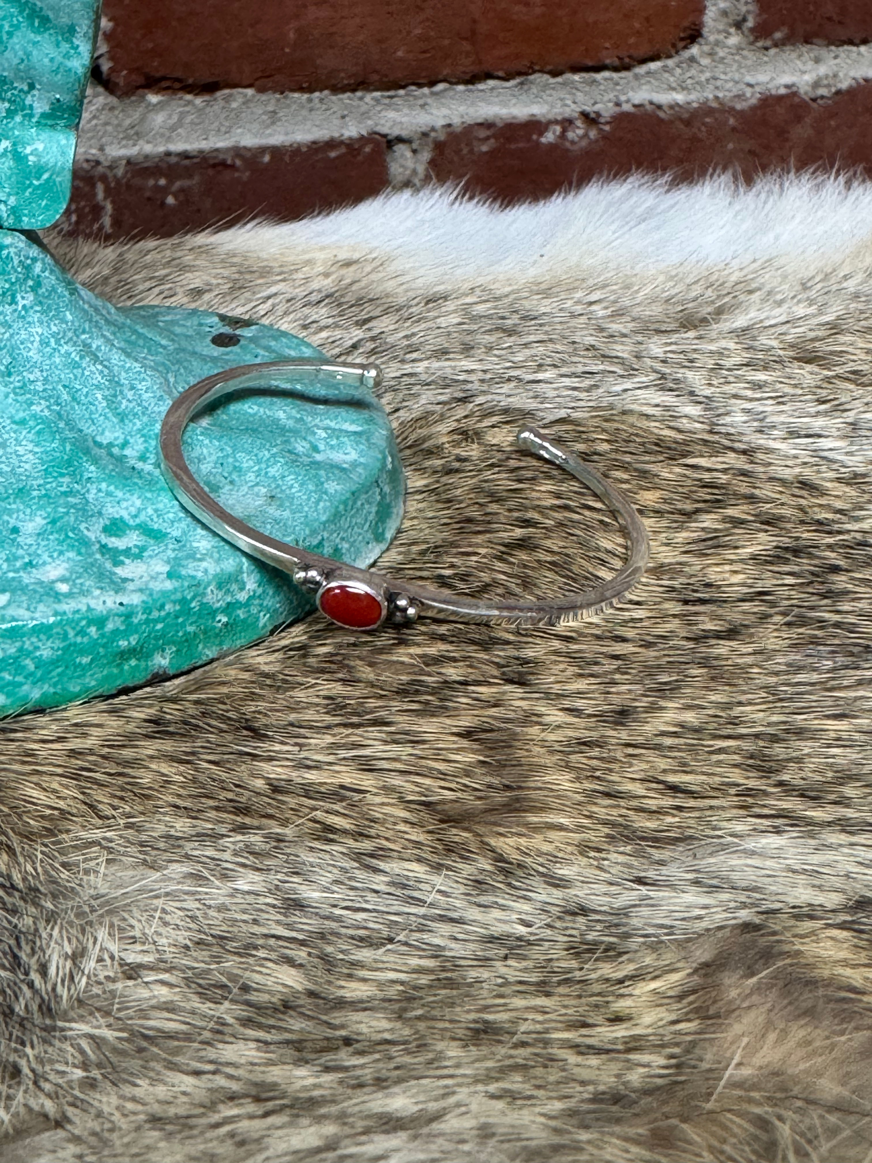 Coral Stacker Cuff
