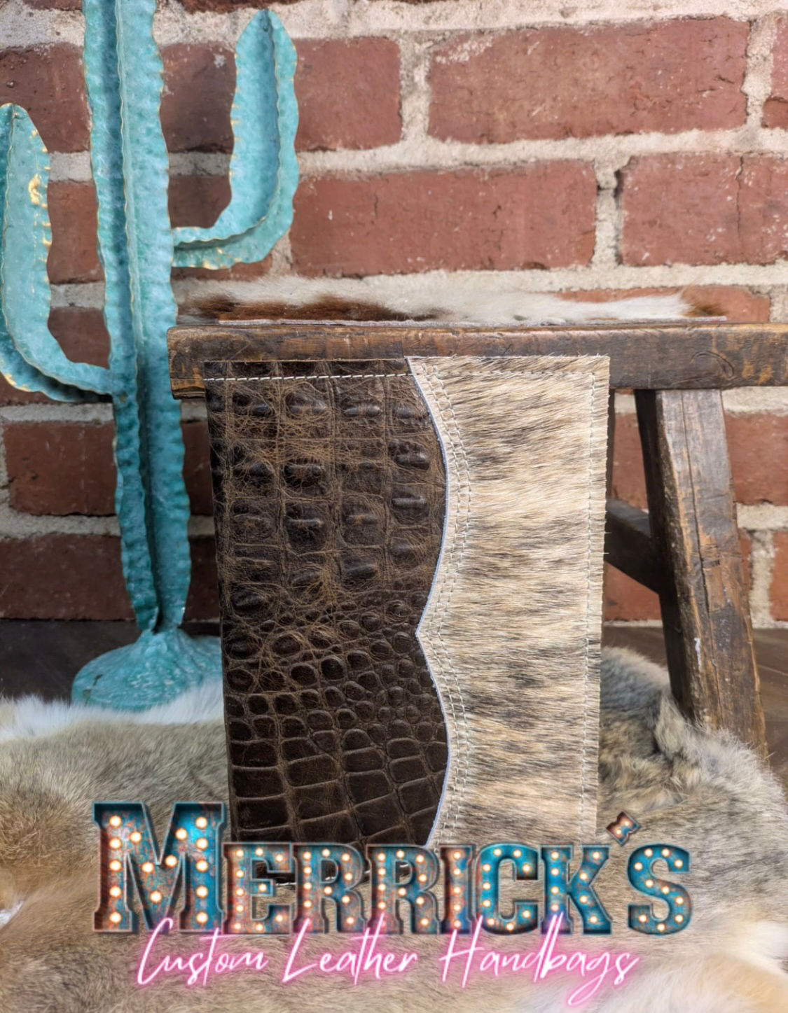 Budget Books - Walnut Croc HOH