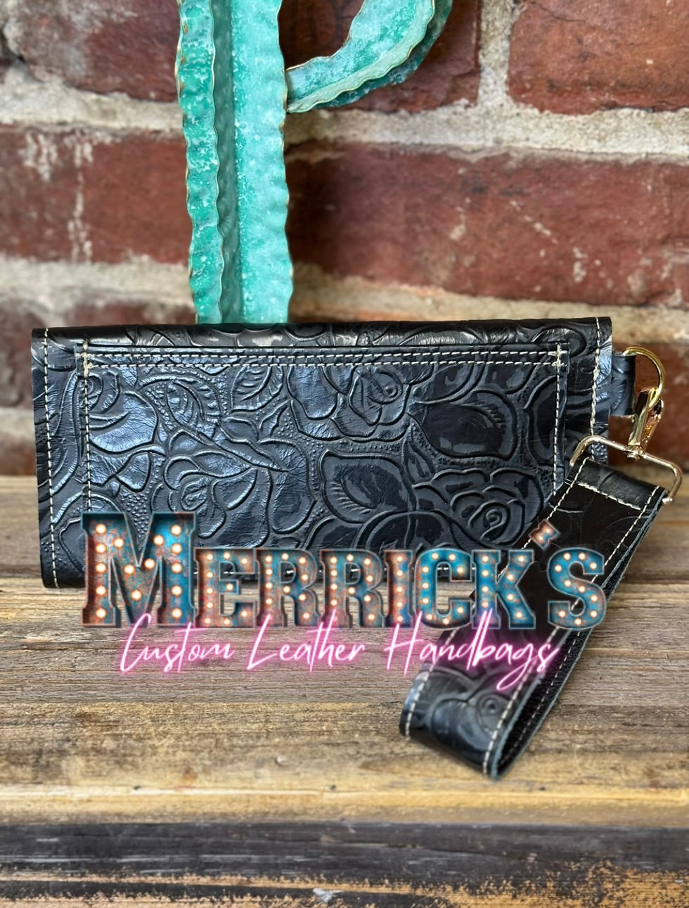Thumbnail: Standard Wallet - Black Roses 