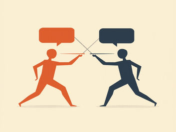 הדיאלוג כקרב סיוף: למה השיחות בספר שלכם לא עובדות