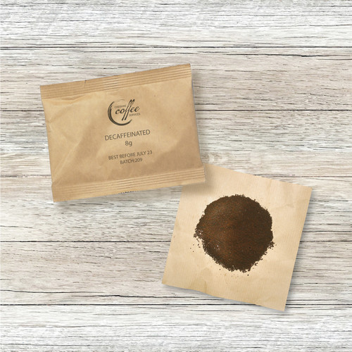 Decaffeinated Ground Coffee 100x8g Sachets Cheshire Coffee shop