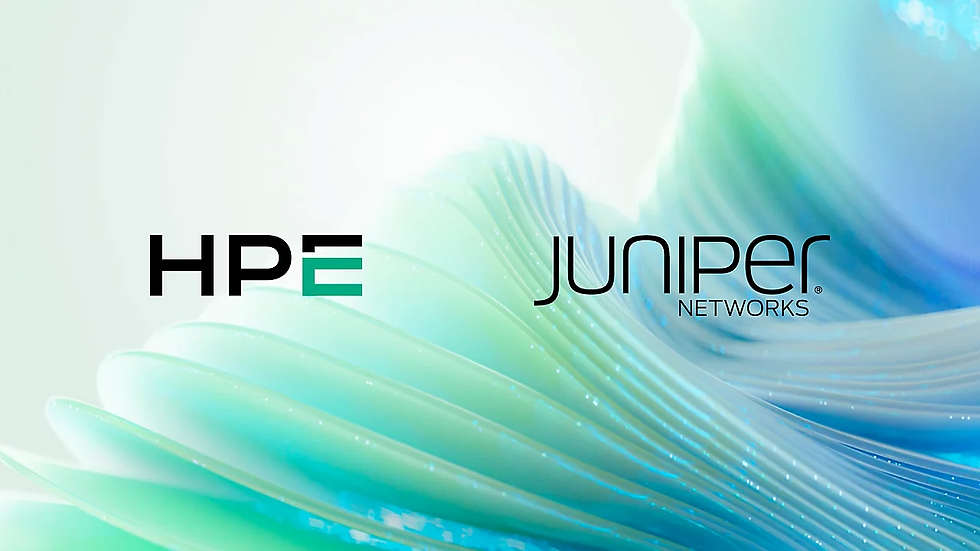 Esta combinación con Juniper Networks fortalece a HPE con una oferta de TI nativa de la nube e impulsada por IA