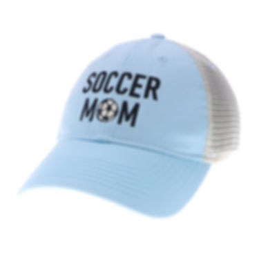 Soccer Mom Trucker (Silver or Powder Blue)