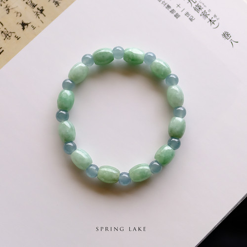 翡翠ブレスレット【SPRING LAKE】97796 | 翡翠専門店 ジョイテック