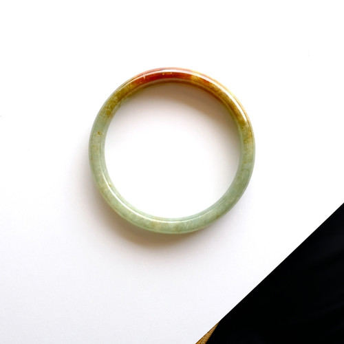 翡翠バングル 翡翠バングル 53.7mm『YUUHI』99412 | 翡翠専門店 ジョイテック
