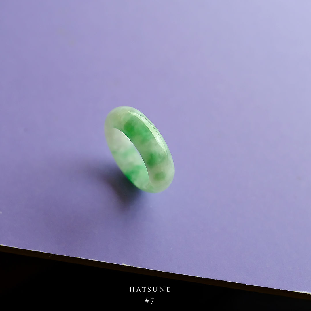 翡翠リング『HATSUNE』#7 98110