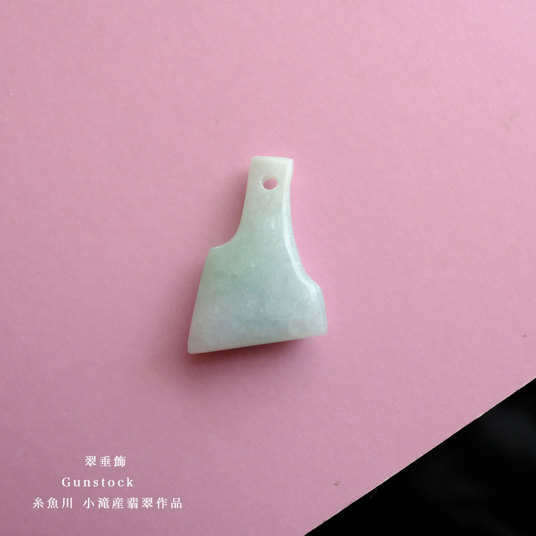 さざれし工房作品『翠垂飾 Gunstock』mg-1712 Works by Sazareshi Kobo