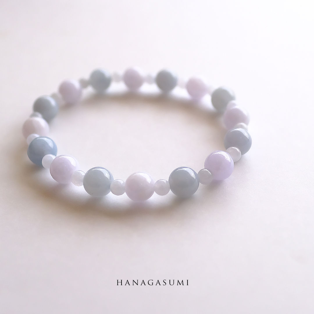 翡翠ブレスレット【HANAGASUMI】97621