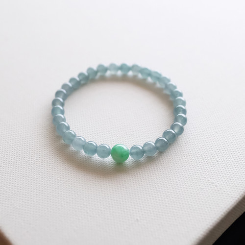 翡翠ブレスレット【UMI】98033 | 翡翠専門店 ジョイテック